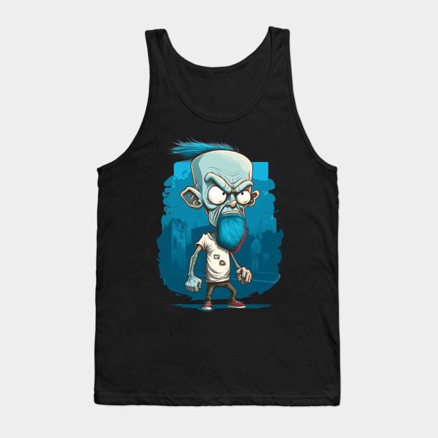 Old punker Tank Top by Potlač si!